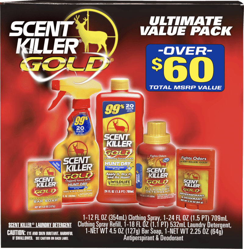 Load image into Gallery viewer, Wildlife Research Center Scent Killer® Gold® Ultimate Value Pack