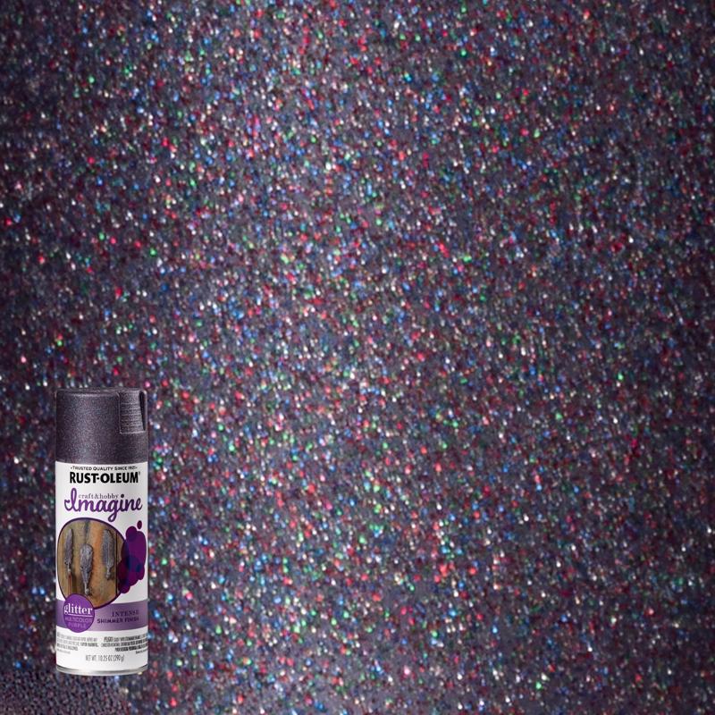 Load image into Gallery viewer, Rust-Oleum Imagine Glitter Purple Spray Paint 10.25 oz