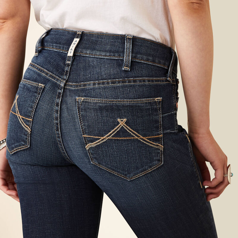 Load image into Gallery viewer, R.E.A.L. Perfect Rise Aubree Straight Jean 28 Extra Long