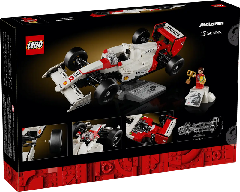 Load image into Gallery viewer, LEGO Icons McLaren MP4/4 & Ayrton Senna
