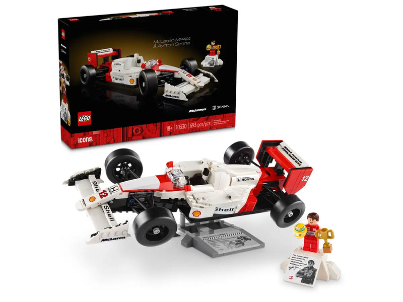 Load image into Gallery viewer, LEGO Icons McLaren MP4/4 & Ayrton Senna