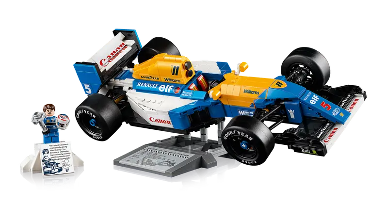 Load image into Gallery viewer, LEGO Icons Williams Racing FW14B & Nigel Mansell