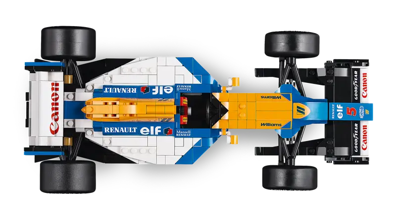 Load image into Gallery viewer, LEGO Icons Williams Racing FW14B & Nigel Mansell