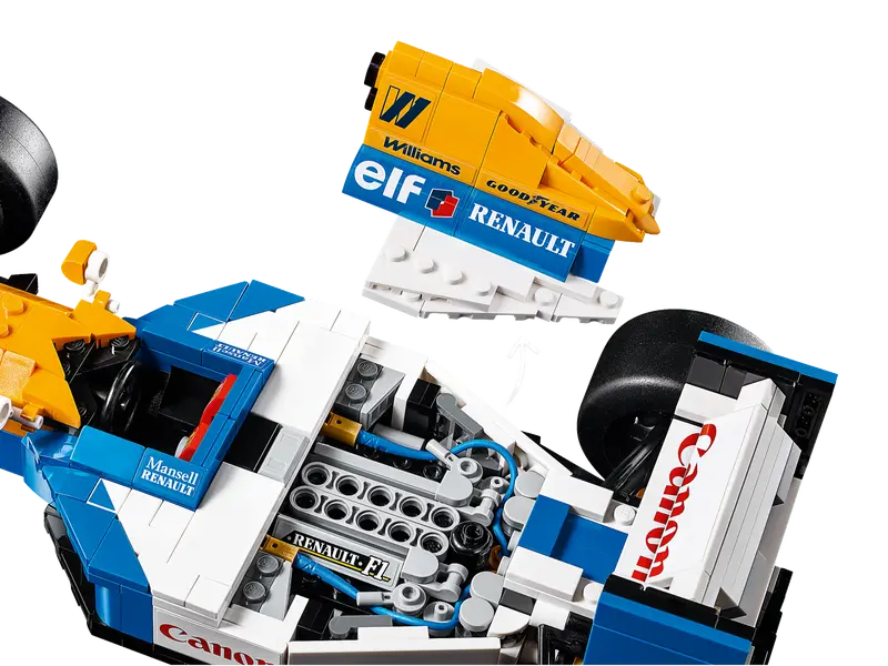 Load image into Gallery viewer, LEGO Icons Williams Racing FW14B & Nigel Mansell