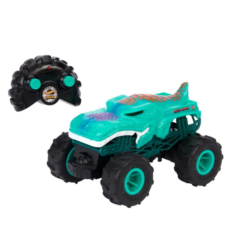 Load image into Gallery viewer, Hot Wheels Monster Trucks 1:24 Scale MEGA-Wrex RC Vehicle