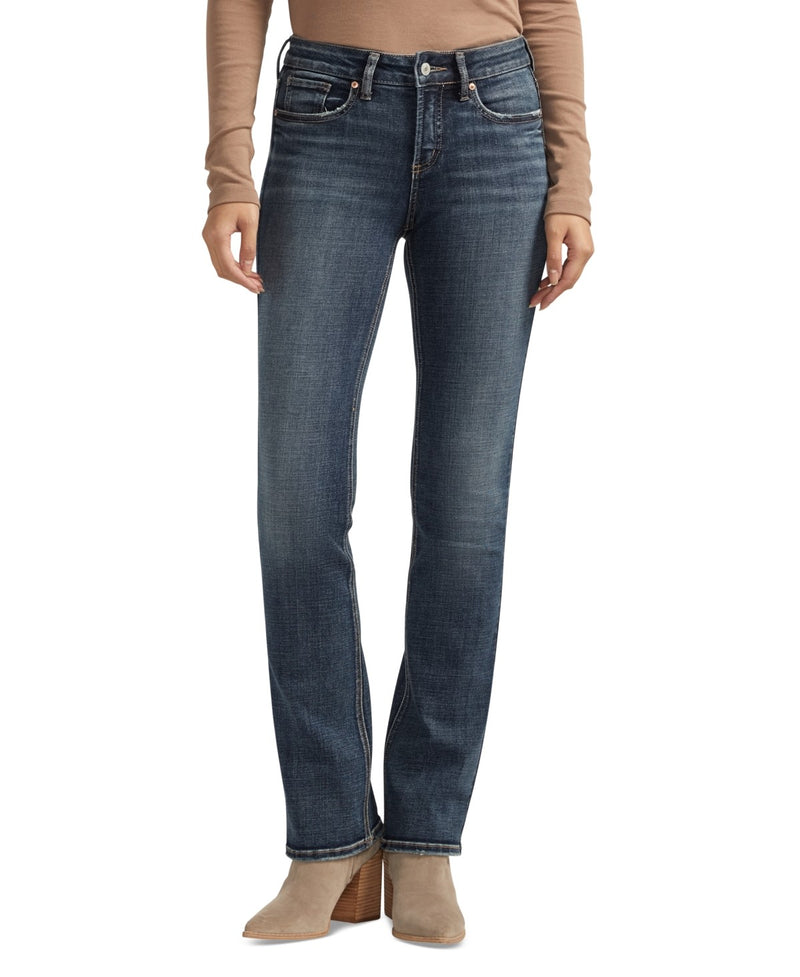 Load image into Gallery viewer, Suki Mid Rise Slim Bootcut Jeans 24x33