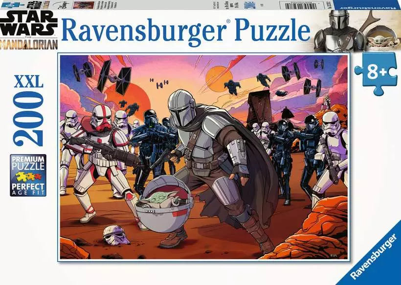 Children s Jigsaw Puzzle The Mandalorian: Face Off 200 Pieces Puzzle Children s Jigsaw Puzzle The Mandalorian: Face Off 200 Pieces Puzzle