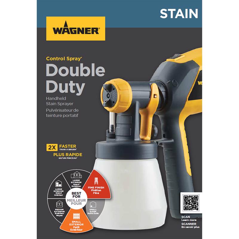 Load image into Gallery viewer, Wagner Control Spray Double Duty 4 psi Metal HVLP Stain Sprayer