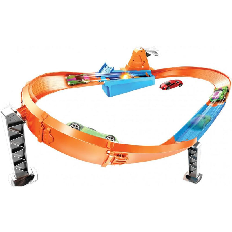 Load image into Gallery viewer, Hot Wheels Rapid Raceway Champion Play Set