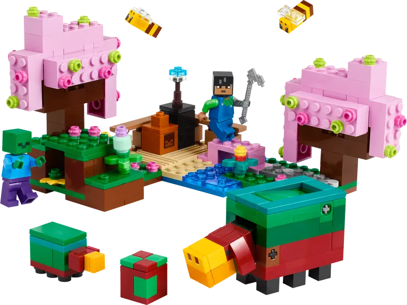 Load image into Gallery viewer, LEGO Minecraft The Cherry Blossom Garden
