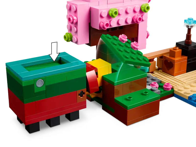 Load image into Gallery viewer, LEGO Minecraft The Cherry Blossom Garden
