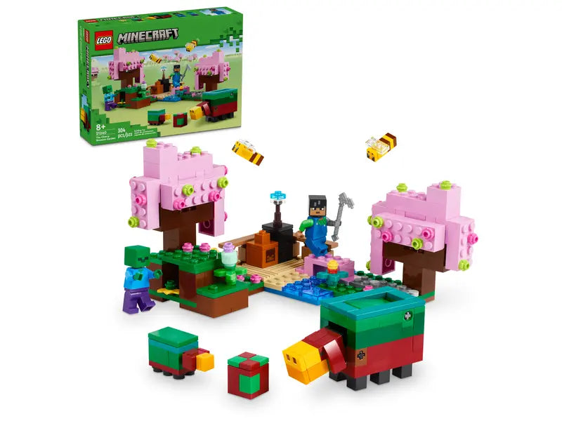 Load image into Gallery viewer, LEGO Minecraft The Cherry Blossom Garden