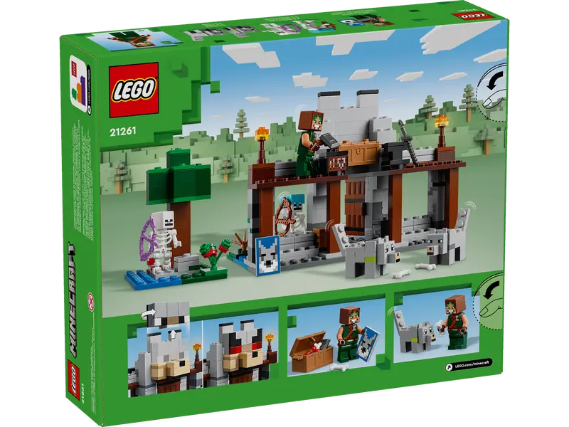 Load image into Gallery viewer, Lego Minecraft The Wolf Stronghold
