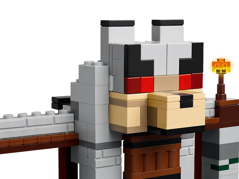 Load image into Gallery viewer, Lego Minecraft The Wolf Stronghold