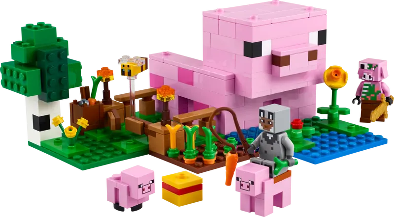 Load image into Gallery viewer, LEGO Minecraft The Baby Pig House