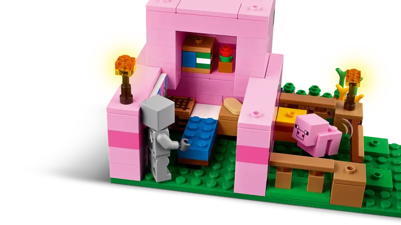 Load image into Gallery viewer, LEGO Minecraft The Baby Pig House