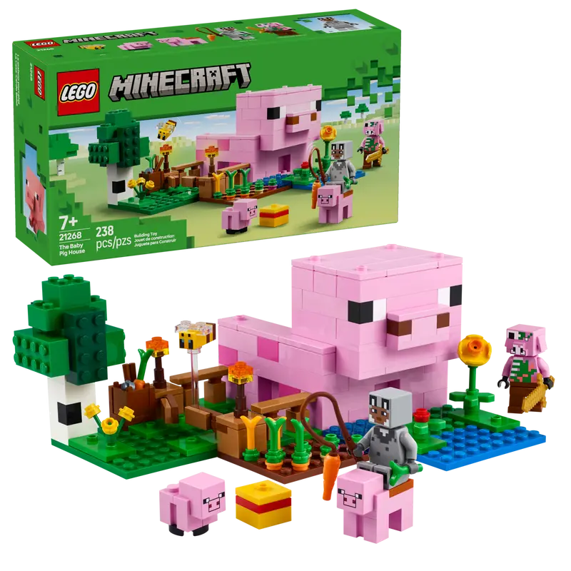 Load image into Gallery viewer, LEGO Minecraft The Baby Pig House