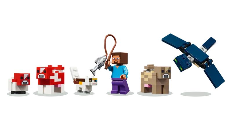 Load image into Gallery viewer, LEGO Minecraft The Mooshroom House