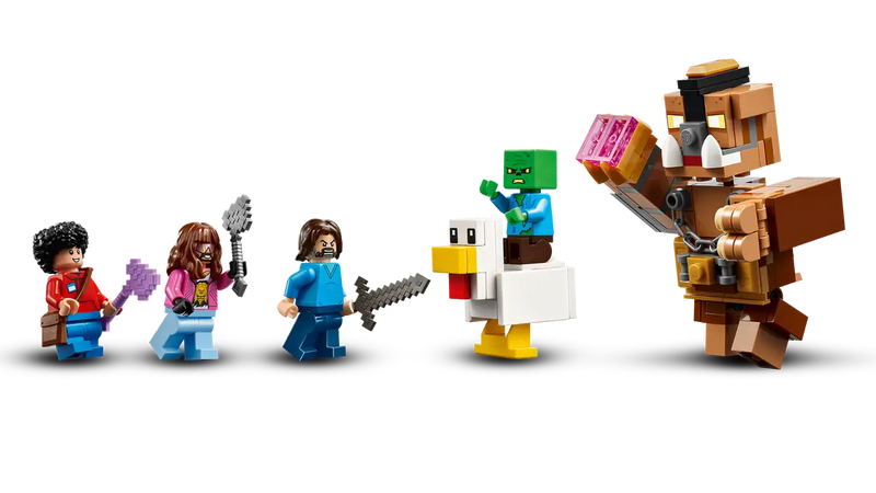 Load image into Gallery viewer, LEGO Minecraft Woodland Mansion Fighting Ring