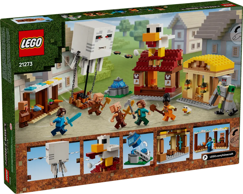 Load image into Gallery viewer, LEGO Minecraft The Ghast Balloon Village Attack