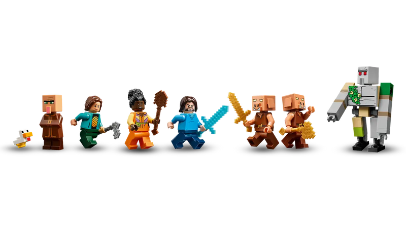 Load image into Gallery viewer, LEGO Minecraft The Ghast Balloon Village Attack