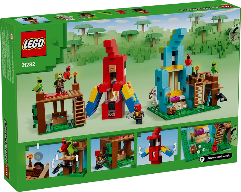 Load image into Gallery viewer, LEGO Minecraft The Parrot Houses