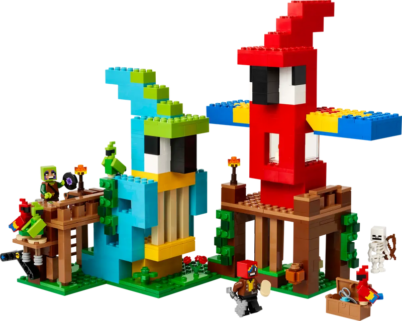 Load image into Gallery viewer, LEGO Minecraft The Parrot Houses