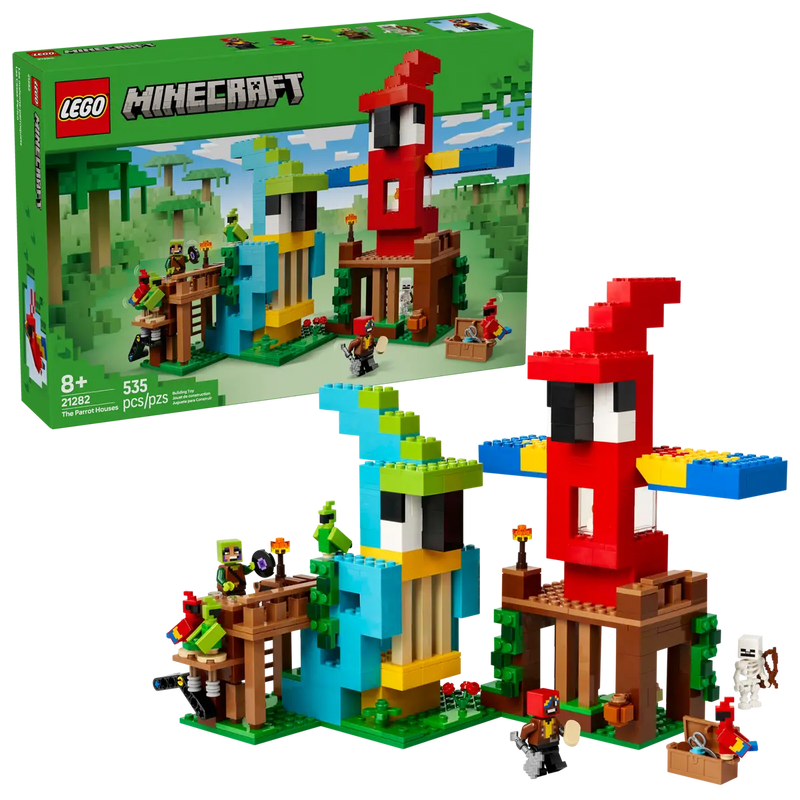 Load image into Gallery viewer, LEGO Minecraft The Parrot Houses