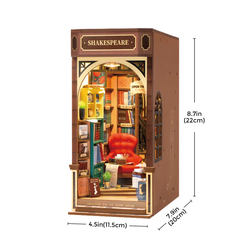 Load image into Gallery viewer, Rolife Bookstore DIY Book Nook Shelf Insert Kit
