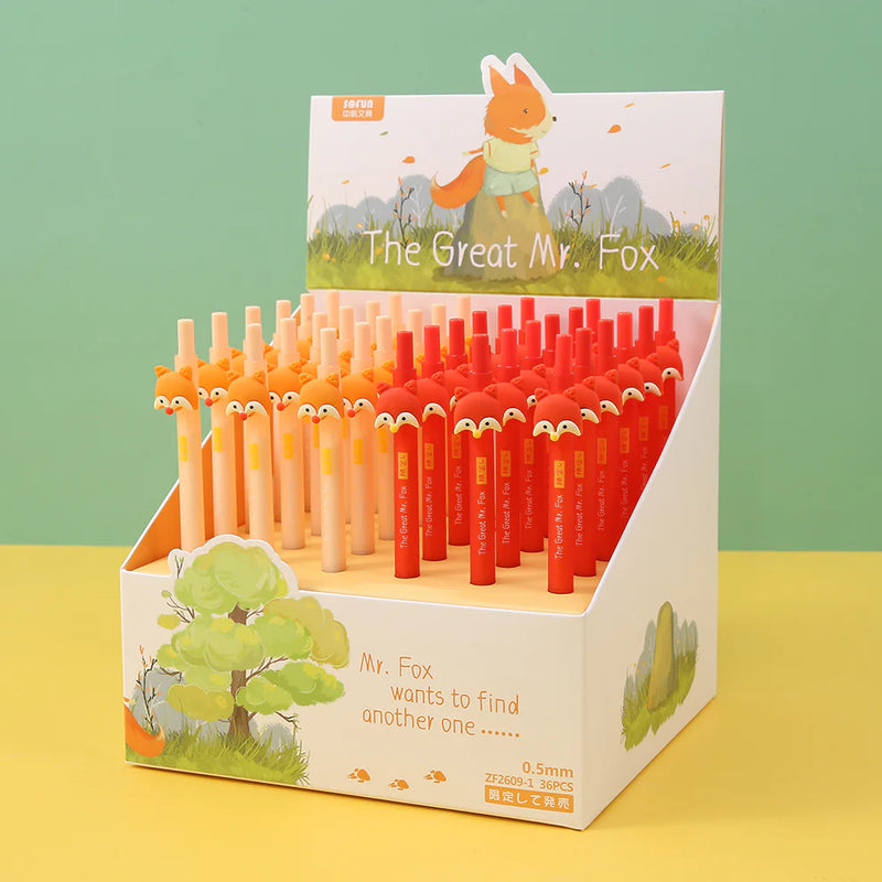 Load image into Gallery viewer, Fox Retractable Gel Pen (sold separately)