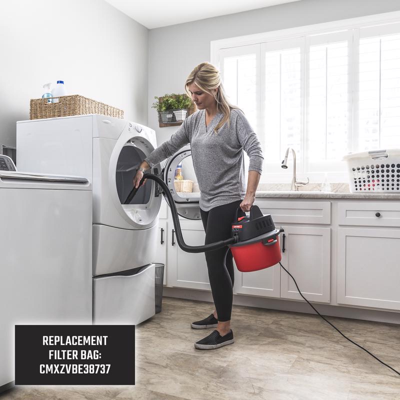 Load image into Gallery viewer, Craftsman CMXEVBE172501 2.5 gal Corded Wet/Dry Vacuum Tool Only 3 amps 120 V 2.5 HP