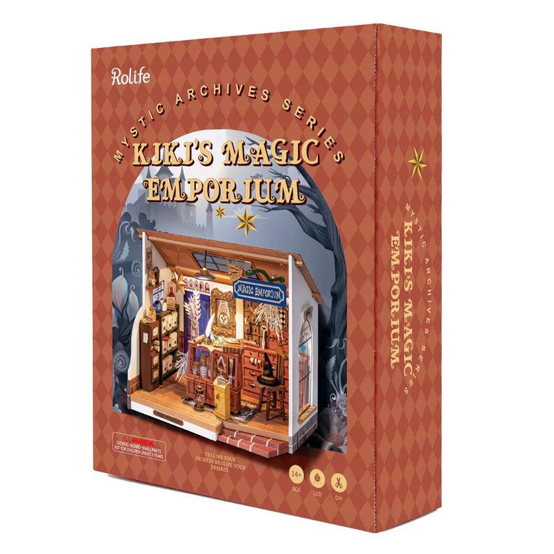 Load image into Gallery viewer, Rolife Kiki's Magic Emporium DIY Miniature House Kit