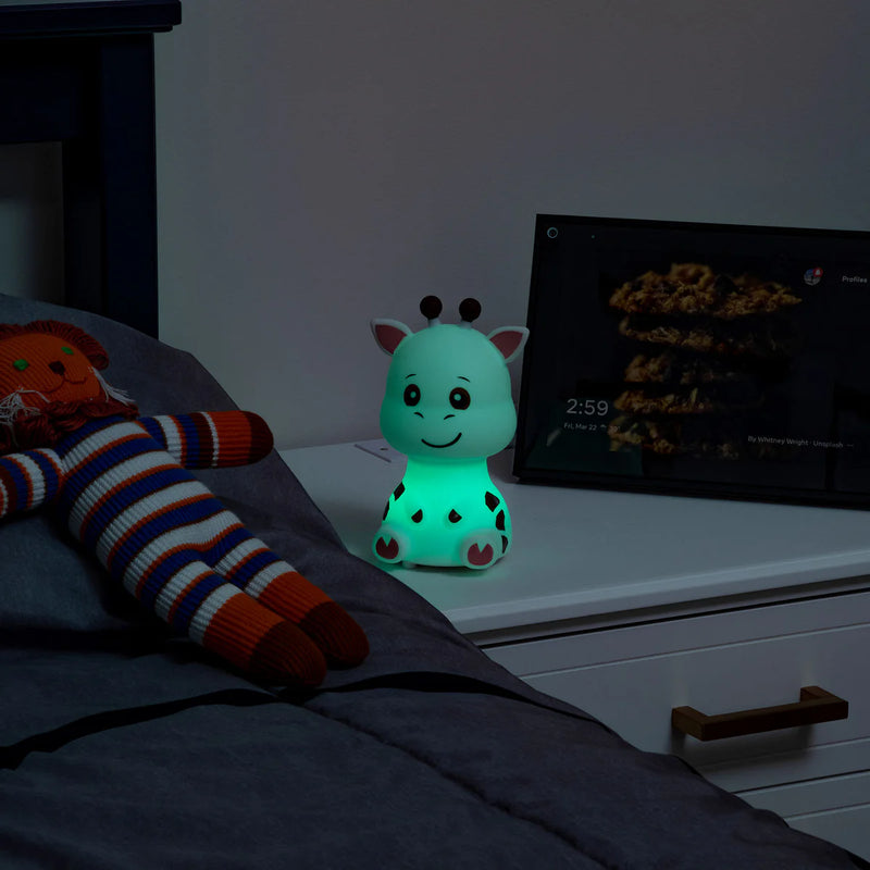 Load image into Gallery viewer, LitezAll Giraffe Squishable Color Changing Silicone Lantern