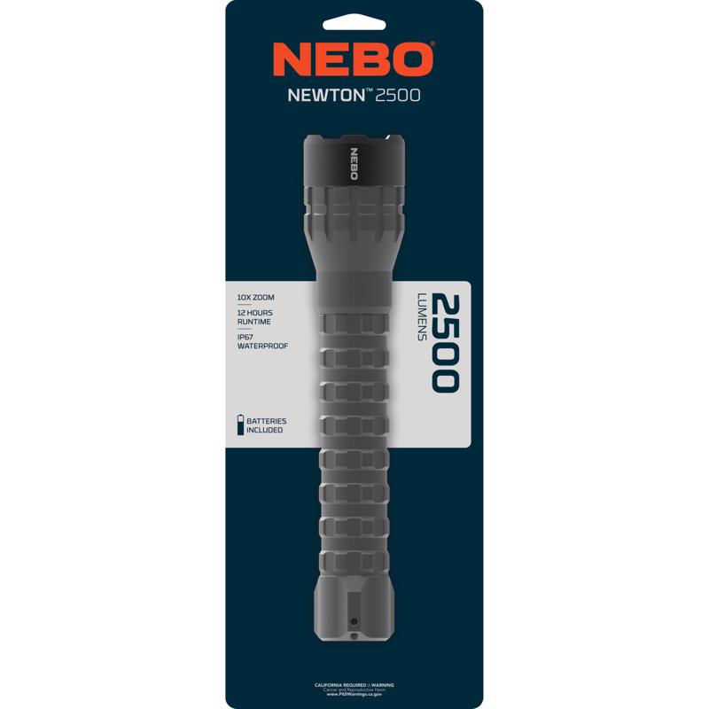 Nebo Newton 2500 Lumen Alkaline Flashlight Nebo Newton 2500 Lumen Alkaline Flashlight