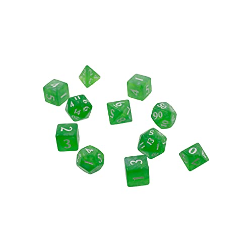 Ultra Pro Eclipse 11 Dice Set Lime Green