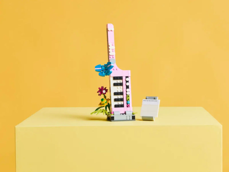 Load image into Gallery viewer, LEGO Creator Typewriter with Flowers