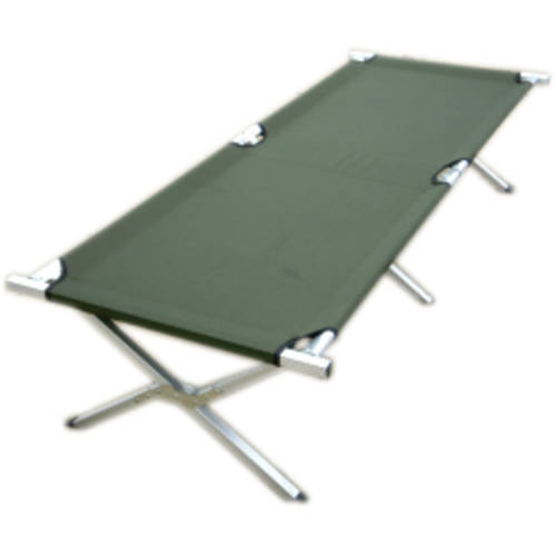 World Famous Military Style Oversized Collapsible Cot - Green