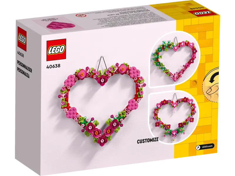 Load image into Gallery viewer, LEGO Heart Ornament