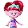 Load image into Gallery viewer, Dreamworks Trolls Fun Fair Surprise Trendsettin’ Queen Poppy Fashion Doll