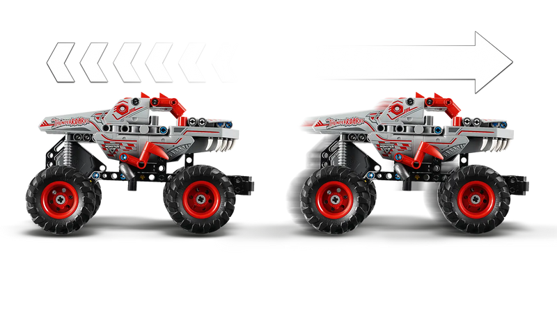 Load image into Gallery viewer, LEGO Technic Monster Jam™ ThunderROARus™ Pull-Back