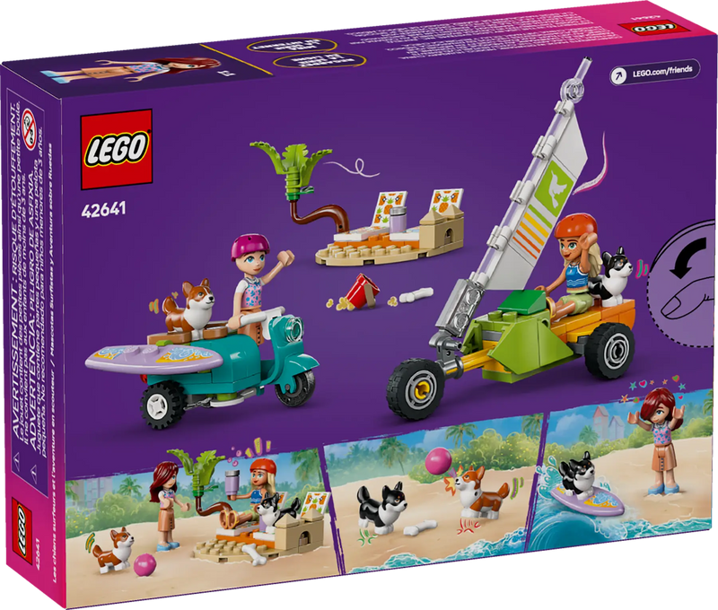 Load image into Gallery viewer, LEGO Friends Surfing Dogs and Scooter Adventure