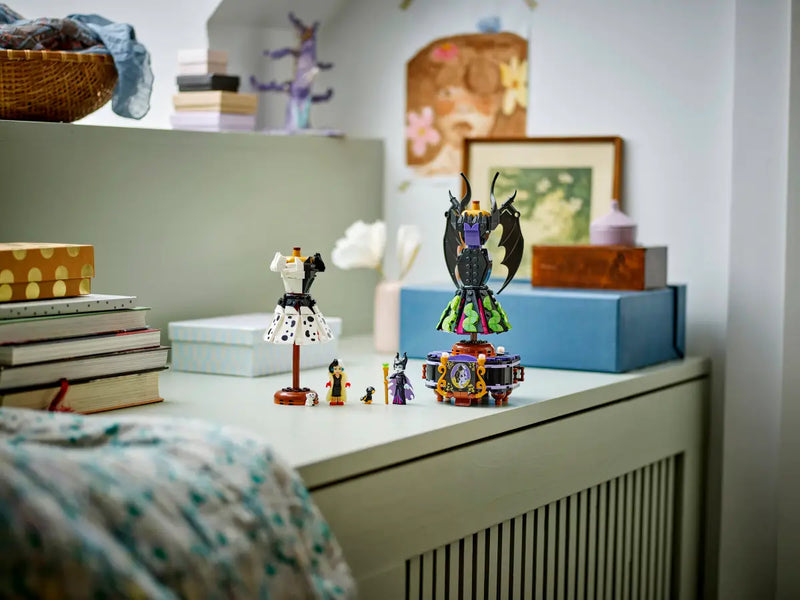 Load image into Gallery viewer, LEGO Disney Maleficent's and Cruella De Vil's Dresses