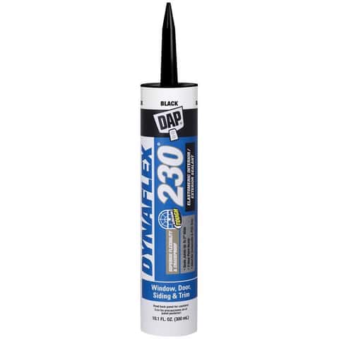 Load image into Gallery viewer, DAP DYNAFLEX 230 Black Premium Latex Door/Siding/ Window Sealant 10.1 oz