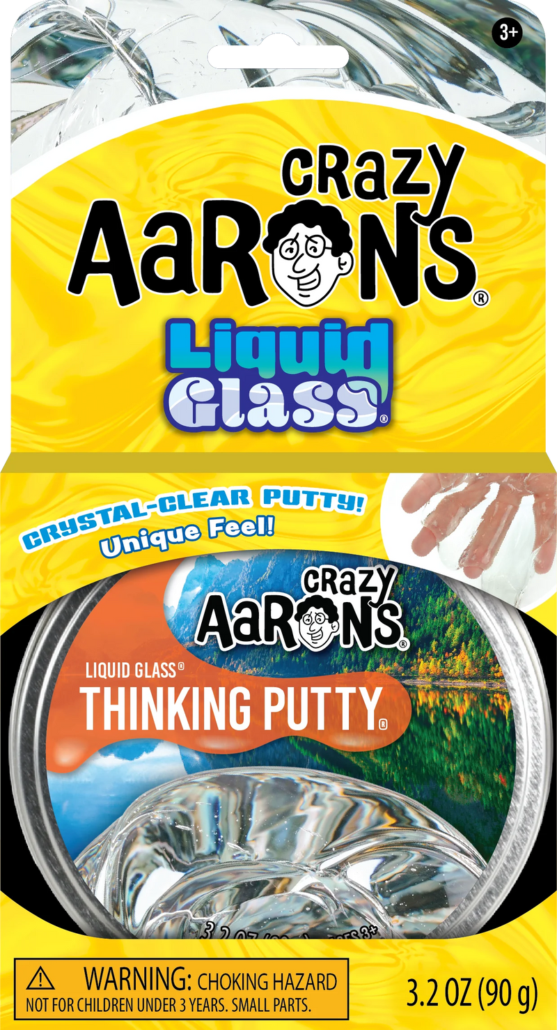 Load image into Gallery viewer, Crazy Aarons Crystal Clear Thinking Putty - Liquid Glass