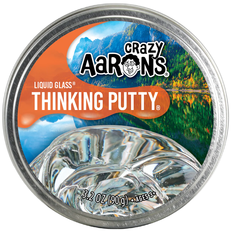 Load image into Gallery viewer, Crazy Aarons Crystal Clear Thinking Putty - Liquid Glass