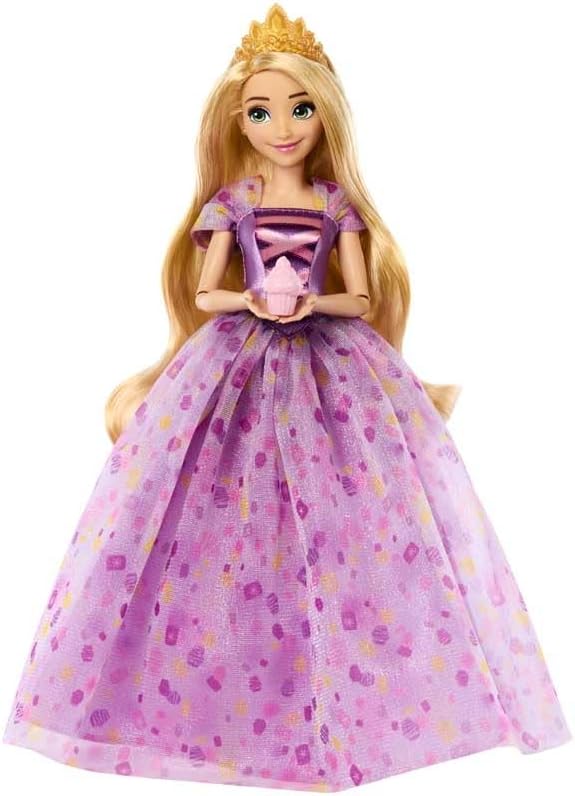 Load image into Gallery viewer, Disney Princess Birthday Celebration Rapunzel Fashion Doll, Inspired By Tangled Movie
