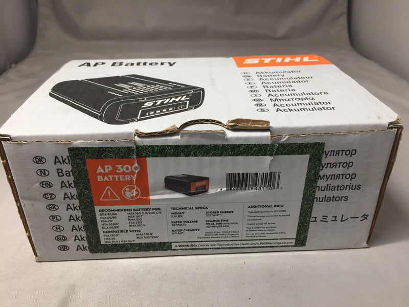 Load image into Gallery viewer, STIHL 36V AP 300 6.3 Ah Lithium-Ion Battery