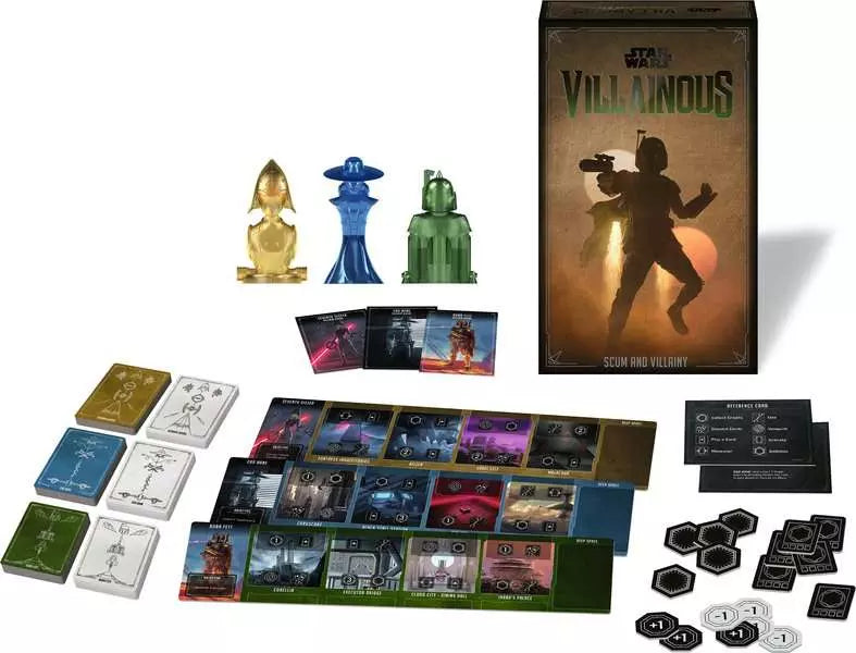 Load image into Gallery viewer, Strategy Game Star Wars Villainous: Scum and Villainy - Game for kids 10 years up