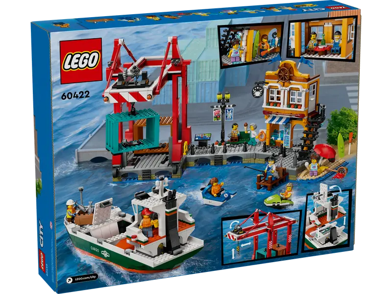 Load image into Gallery viewer, LEGO City Seaside Harbor with Cargo Ship