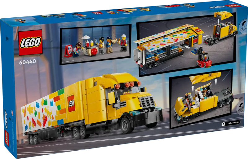 Load image into Gallery viewer, LEGO City Yellow Delivery Truck